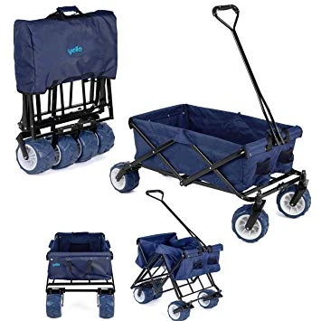 Yello Folding Beach Trolley 3 Yello Folding Beach Trolley