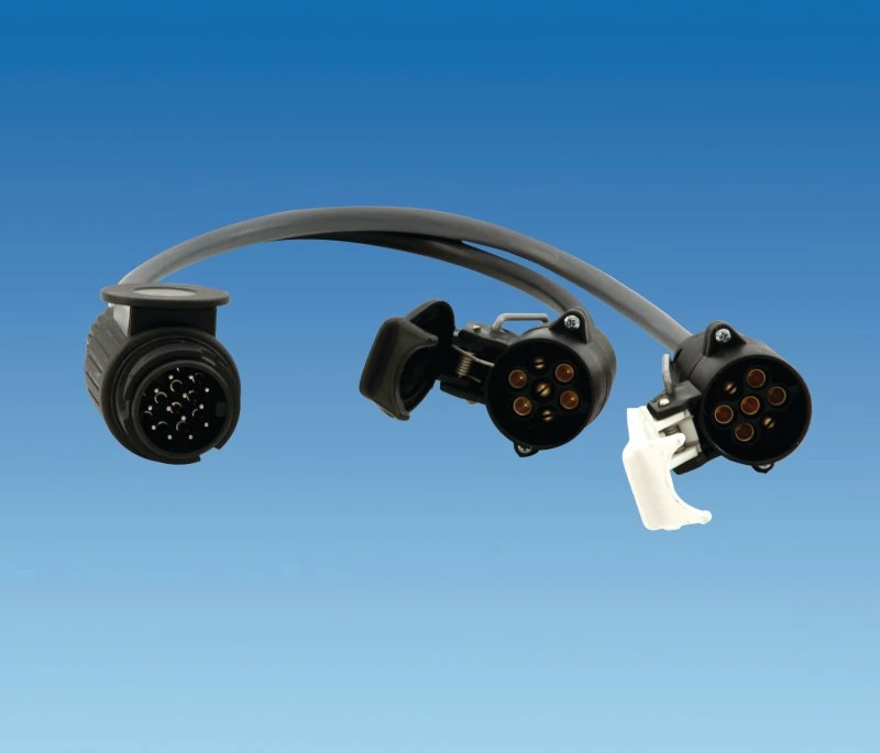 Kampa 13 Pin Plug To 12N & 12S 7 Pin Sockets 3 Kampa 13 Pin Plug To 12N & 12S 7 Pin Sockets