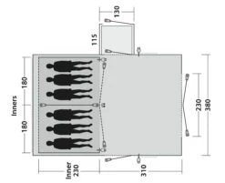 Outwell Montana 6PE Tent 2022 -Vangos Store GetImage 27