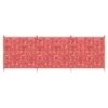VW Yello 4 Pole Windbreak (RED) 2 VW Yello 4 Pole Windbreak (RED) -Vangos Store WB060 VW deluxe 4 pole windbreak red 1