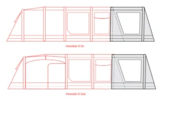 Outdoor Revolution Airedale 6S /6SE Front Porch Extension -Vangos Store airedale 6s se front porch extension fp 3