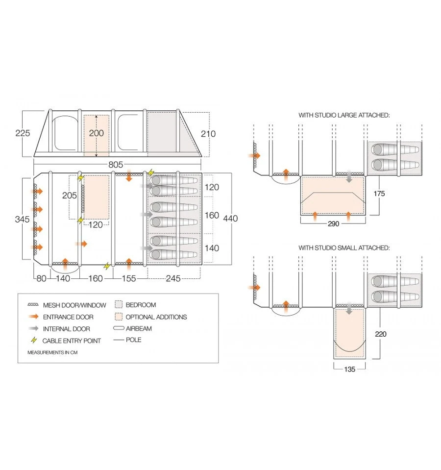 Vango Anantara IV Air 650XL Tent 4 Vango Anantara IV Air 650XL Tent - Image 2
