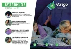 Vango Beta 550XL CLR XL Tent -Vangos Store beta 550xl clr 2