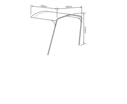 Outdoor Revolution Camp Star 700 Sun Canopy -Vangos Store campstar 700 canopy 1