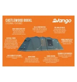 Vango Castlewood 800XL Tent Package 9 Vango Castlewood 800XL Tent Package -Vangos Store castlewood 800xl package 2