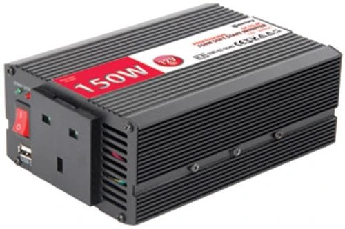 Mercury DC To AC Power Inverter, 12Vdc, 150W - Soft Start 3 Mercury DC To AC Power Inverter, 12Vdc, 150W - Soft Start