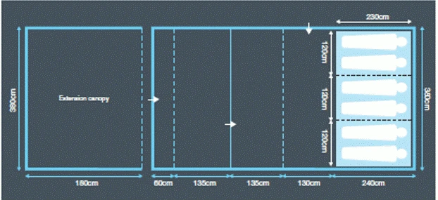 Outdoor Revolution Airedale 6.0s 4 Outdoor Revolution Airedale 6.0s - Image 2