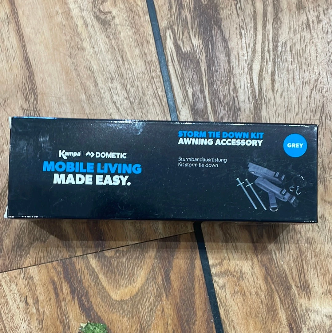 Kampa / Dometic Storm Tie Down Kit - Grey 3 Kampa / Dometic Storm Tie Down Kit - Grey