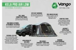 Vango Kela Pro Air Low Drive Away Awning -Vangos Store kela pro air low 3