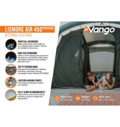 Vango Lismore Air 450 Tent Package 12 Vango Lismore Air 450 Tent Package -Vangos Store lismore air 450 package 4