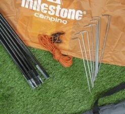 Milestone 2 Man Festival Dome Tent 7 Milestone 2 Man Festival Dome Tent -Vangos Store milestone waterproof 2 man dome tent orange 18839br 2