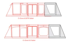 Outdoor Revolution O-zone Safari Front Porch Extension 13 Outdoor Revolution O-zone Safari Front Porch Extension -Vangos Store safari extension floorplans 2