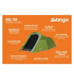Vango Soul 200 Tent -Vangos Store soul 200 2